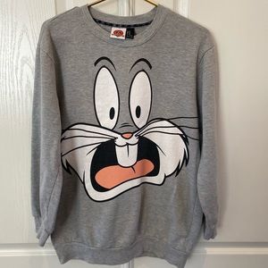 Vintage 90’s Jerry Leigh Looney Tunes Bugs Bunny Sweatshirt Medium Unisex
